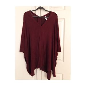 Poncho Style Top